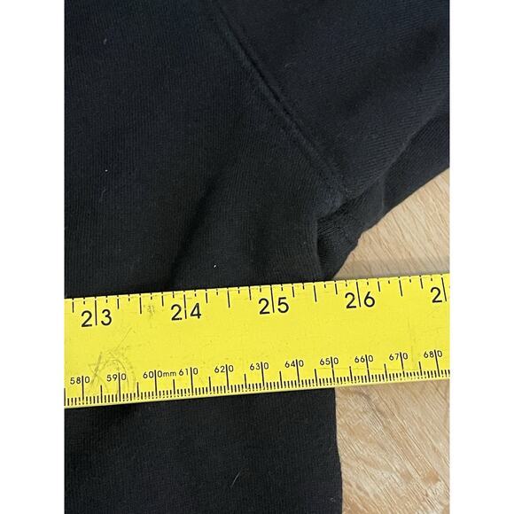 Overtime Hoodie Mens 2 XL Black Hooded Pullover Sweatshirt Racing Car Auto - Picture 7 of 9